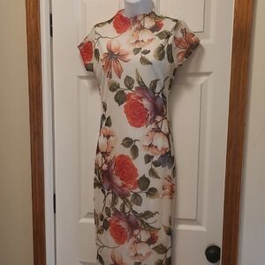 Spring Floral  Dress Sz S